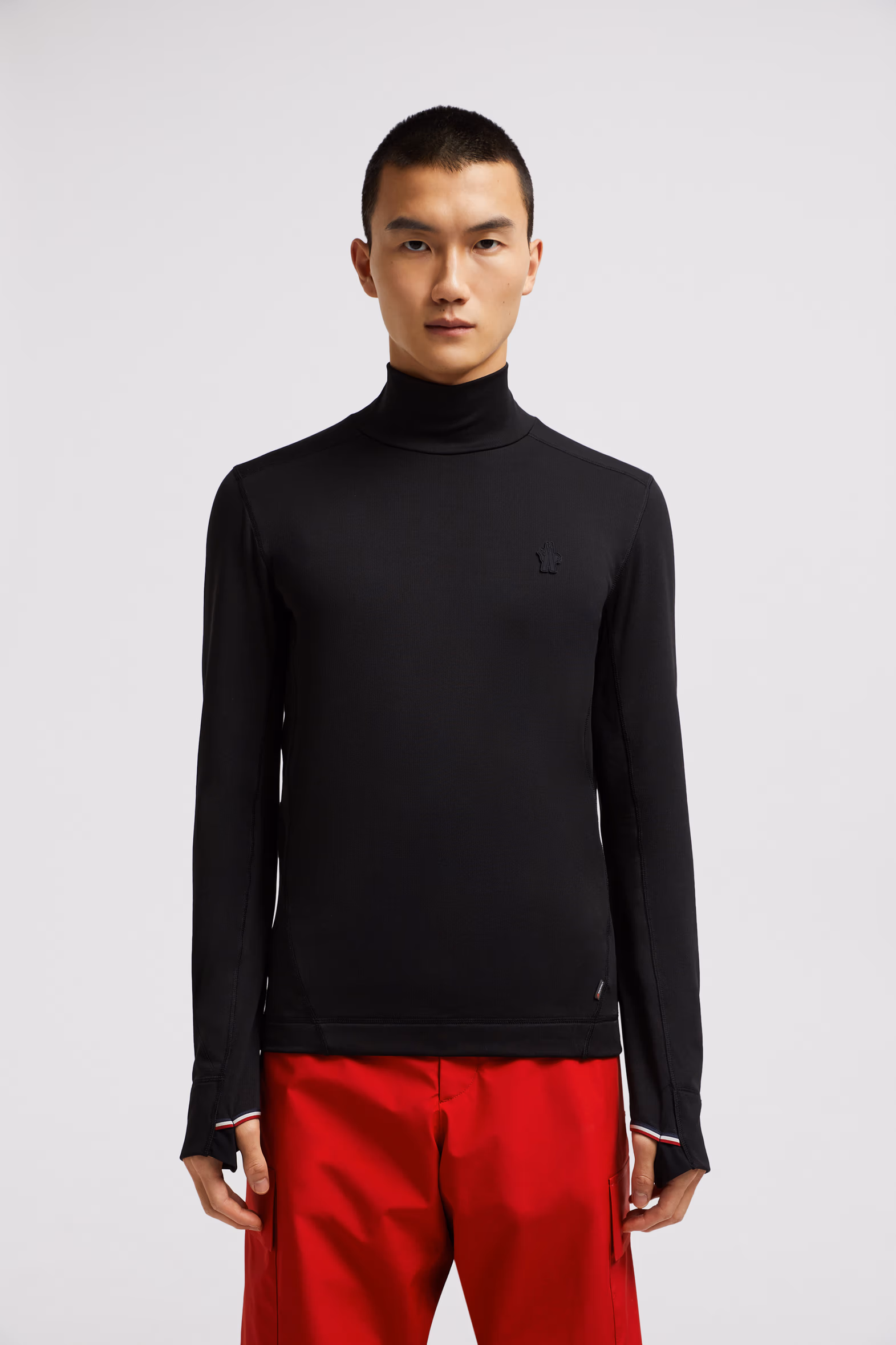 Polartec® Turtleneck Men Black Moncler 3